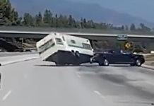 Distribution of Weights when Towing overtaking turning vehicle